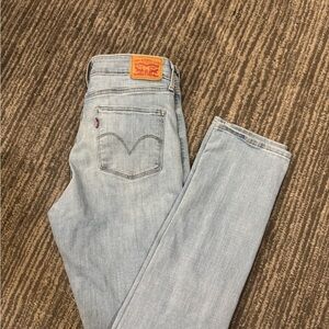 Levi's Women's Light Blue Straight Leg Jeans